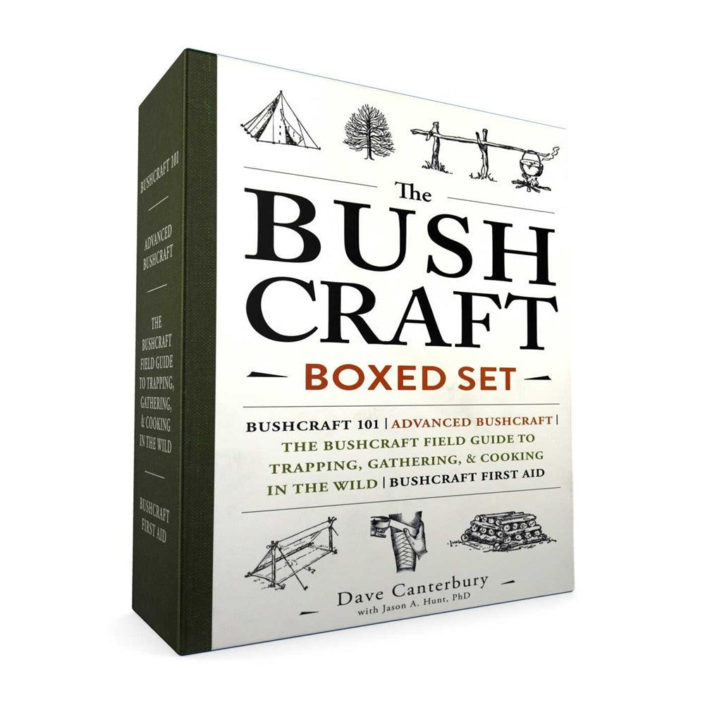 The Bushcraft Boxed Set: Bushcraft 101; Advanced Bushcraft; The Bushcraft Field Guide to Trapping, Gathering, & Cooking in the Wild; Bushcraft First Aid (Bushcraft Survival Skills Series)