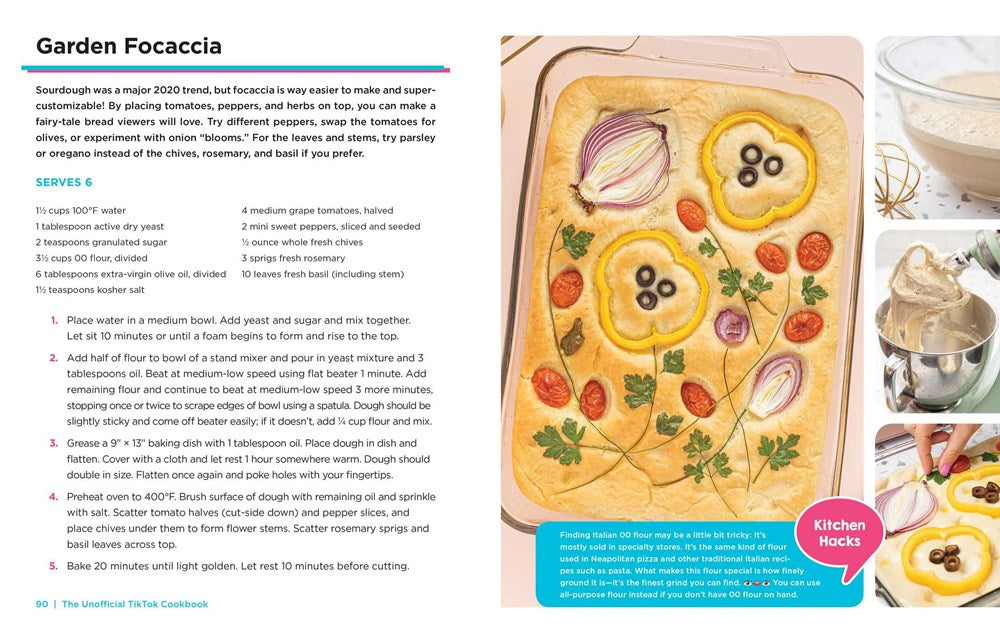 The Unofficial TikTok Cookbook: 75 Internet-Breaking Recipes for Snacks, Drinks, Treats, and More! (Unofficial Cookbook Gift Series)