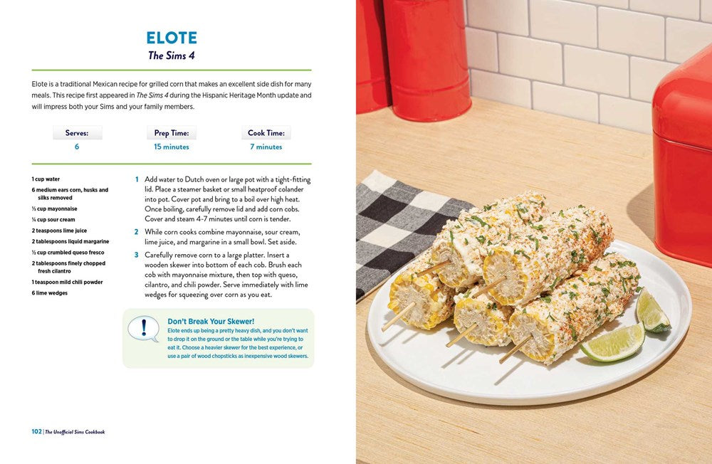 The Unofficial Sims Cookbook: From Baked Alaska to Silly Gummy Bear Pancakes, 85+ Recipes to Satisfy the Hunger Need (Unofficial Cookbook Gift Series)