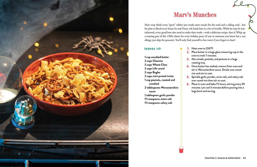 The Unofficial Home Alone Cookbook: From a "Lovely" Cheese Pizza to a "Highly Nutritious" Mac and Cheese Dinner, Tasty Meals Inspired by a Holiday Classic (Unofficial Cookbook Gift Series)