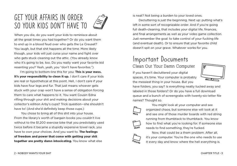 Nobody Wants Your Sh*t: The Art of Decluttering Before You Die