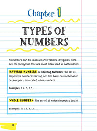 Everything You Need to Ace Pre-Algebra and Algebra I in One Big Fat Notebook