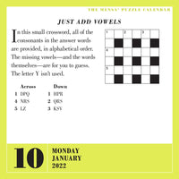 Mensa 365 Brain Puzzlers Page-A-Day Calendar 2022