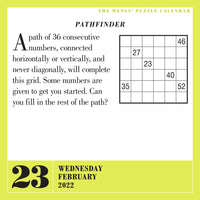 Mensa 365 Brain Puzzlers Page-A-Day Calendar 2022