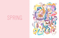 The Reverse Coloring Book(tm): Through the Seasons: The Book Has the Colors, You Make the Lines