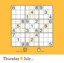 Original Sudoku Page-A-Day Calendar 2023