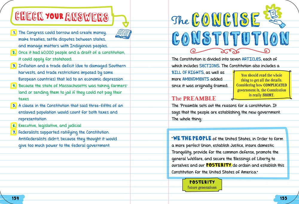 Everything You Need to Ace U.S. History in One Big Fat Notebook, 2nd Edition: The Complete Middle School Study Guide