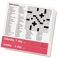 Mensa 10-Minute Crossword Puzzles Page-A-Day Calendar 2023