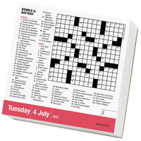 Mensa 10-Minute Crossword Puzzles Page-A-Day Calendar 2023