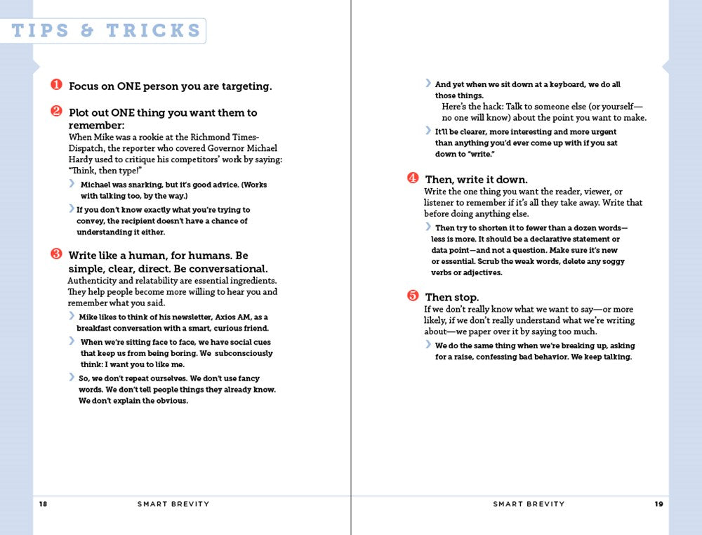 Smart Brevity: The Power of Saying More with Less (Revised and Updated)
