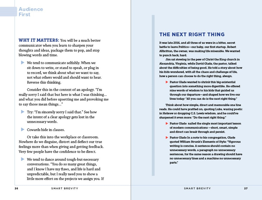 Smart Brevity: The Power of Saying More with Less (Revised and Updated)
