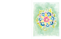 The Reverse Coloring Book(tm): Mindful Journeys: Be Calm and Creative: The Book Has the Colors, You Draw the Lines