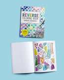 The Reverse Coloring Book(tm): Mindful Journeys: Be Calm and Creative: The Book Has the Colors, You Draw the Lines