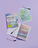 The Reverse Coloring Book(tm): Mindful Journeys: Be Calm and Creative: The Book Has the Colors, You Draw the Lines