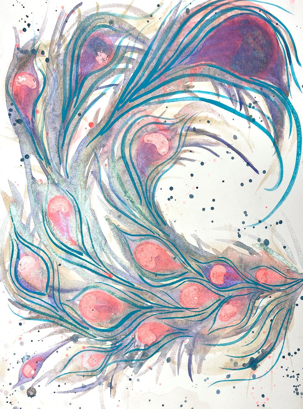 The Reverse Coloring Book(tm): Mindful Journeys: Be Calm and Creative: The Book Has the Colors, You Draw the Lines