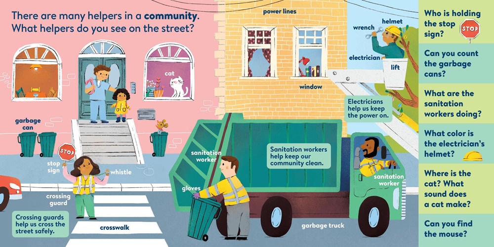 My First Brain Quest First Words: Community Helpers