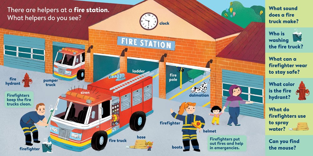 My First Brain Quest First Words: Community Helpers