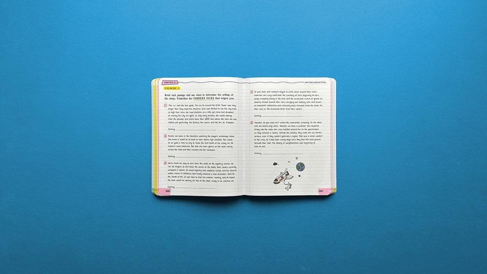 The Big Fat Middle School English Language Arts Workbook: 100+ ELA Practice Exercises (Big Fat Notebooks)