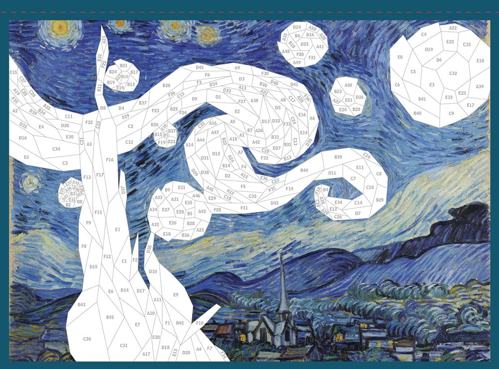 Paint by Sticker (Official): Works of Art: Re-create 12 Iconic Masterpieces One Sticker at a Time!
