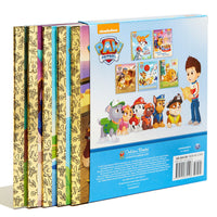 PAW Patrol Little Golden Book Library (PAW Patrol): Itty-Bitty Kitty Rescue; Puppy Birthday!; Pirate Pups; All-Star Pups!; Jurassic Bark!