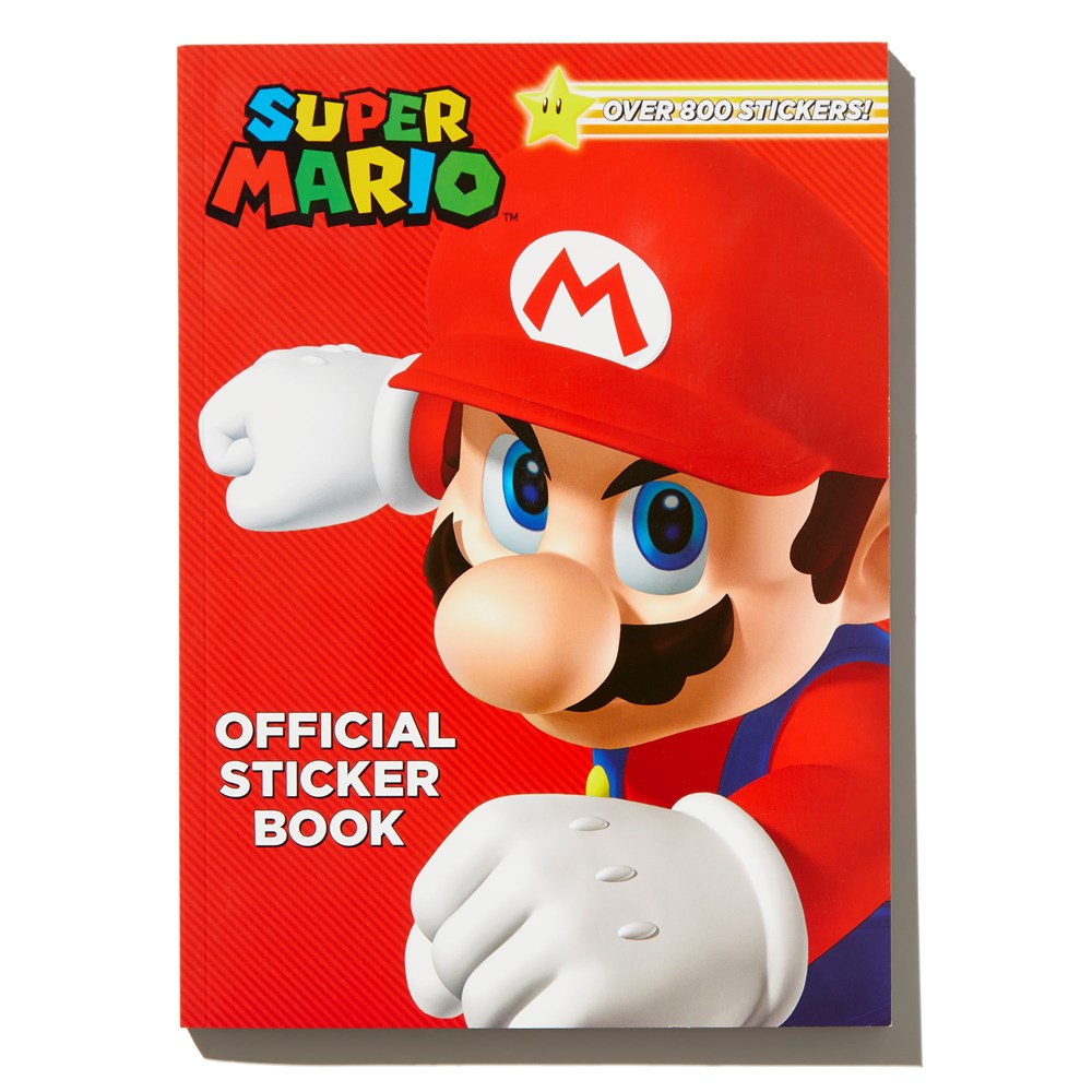 Super Mario Official Sticker Book (Nintendo(r)): Over 800 Stickers!