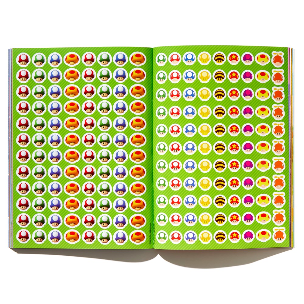 Super Mario Official Sticker Book (Nintendo(r)): Over 800 Stickers!