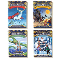 Magic Tree House Merlin Missions Books 1-4 Boxed Set