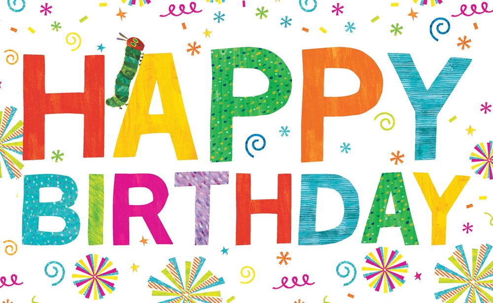 Happy Birthday from The Very Hungry Caterpillar (The World of Eric Carle)