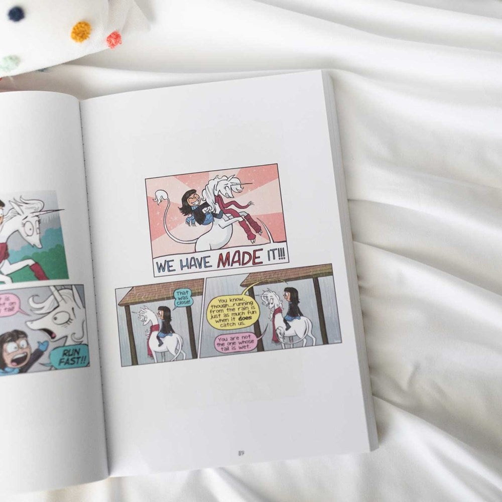 The Enchanting Escapades of Phoebe and Her Unicorn