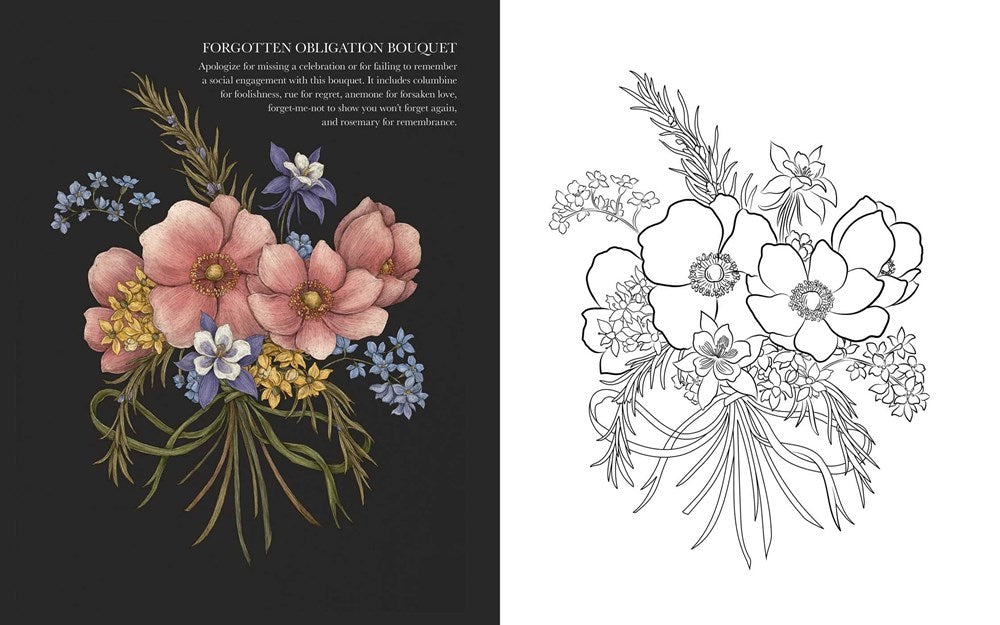 Floriography: An Illustrated Guide to the Victorian Language of Flowers (Volume 1) (Hidden Languages)