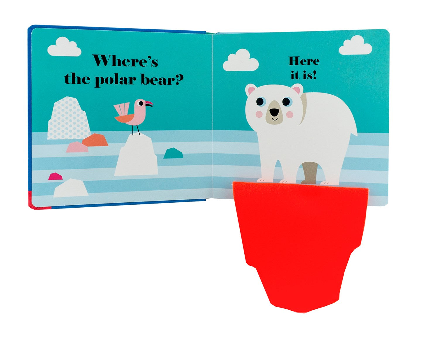 Where's Santa Claus?: (An Interactive, Sensory Lift-the-Flap Book with Felt Flaps and a Mirror for Babies & Toddlers. Christmas Stocking Stuffer Book with a Polar Bear, Elf, & More.) (Where's The)