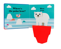 Where's Santa Claus?: (An Interactive, Sensory Lift-the-Flap Book with Felt Flaps and a Mirror for Babies & Toddlers. Christmas Stocking Stuffer Book with a Polar Bear, Elf, & More.) (Where's The)