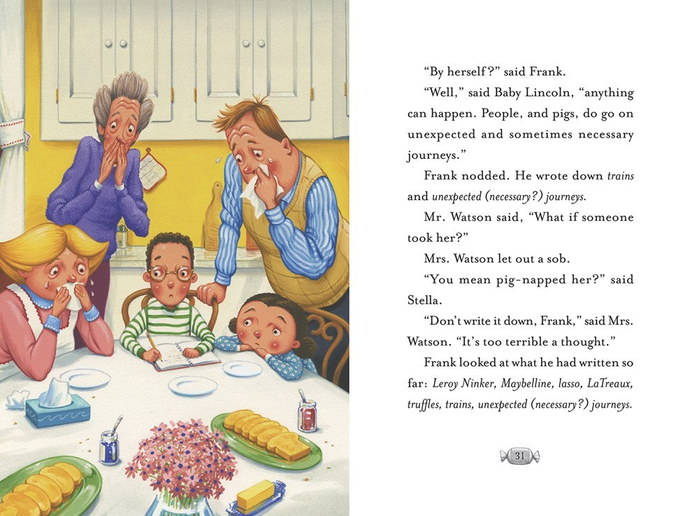 Mercy Watson Is Missing!: Tales from Deckawoo Drive, Volume Seven (A Funny and Heartwarming Chapter Book - For Early Readers Ages 6-9 in Grades 1-4) (Tales from Mercy Watson's Deckawoo Drive)