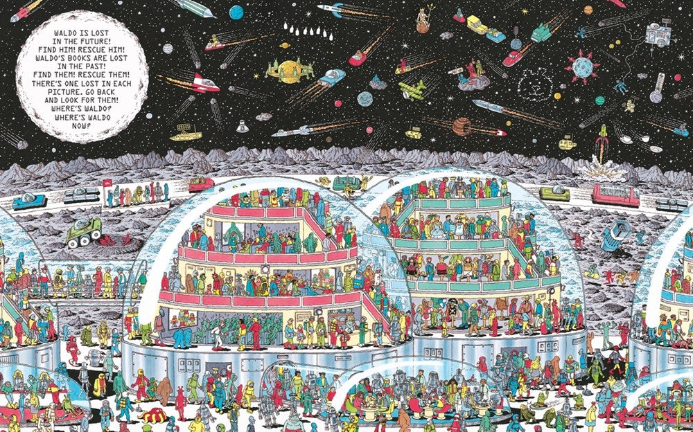 Where's Waldo Now?: (A Hidden Object Activity Book with Search & Find Puzzles and Spot-the-Difference Game - a Perfect Gift & Travel Companion for All Ages)