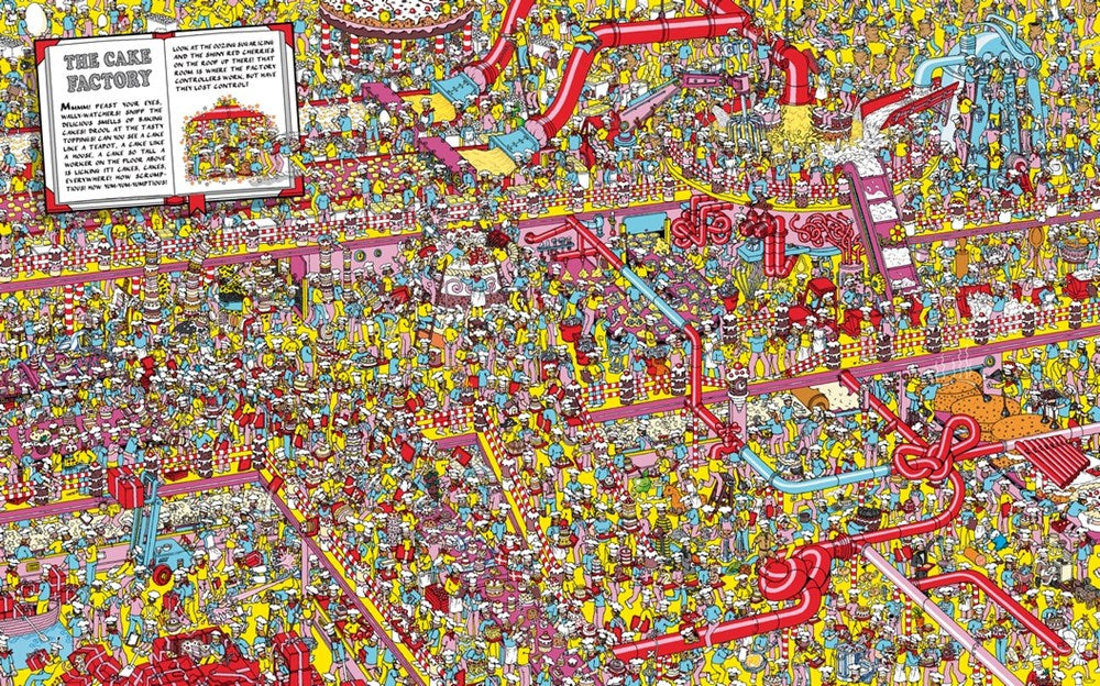 Where's Waldo? The Wonder Book: (A Hidden Object Activity Book with Search & Find Puzzles and Spot-the-Difference Game - a Perfect Gift & Travel Companion for All Ages)