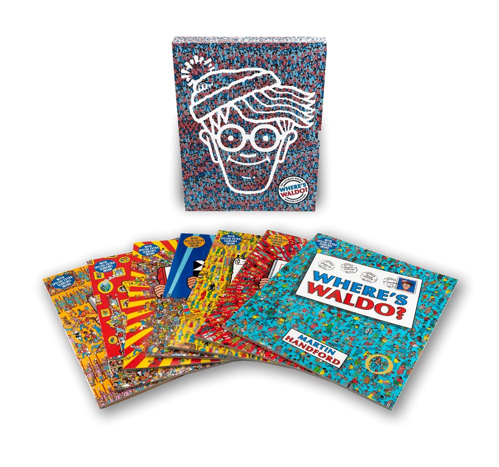 Where's Waldo? The Ultimate Waldo Watcher Collection: (A Box Set of 7 Hidden Object Activity Books, Packed with Search & Find Puzzle Adventures - a Perfect Gift & Travel Companion for All Ages)
