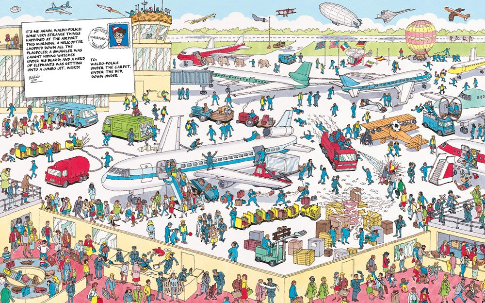 Where's Waldo? The Ultimate Waldo Watcher Collection: (A Box Set of 7 Hidden Object Activity Books, Packed with Search & Find Puzzle Adventures - a Perfect Gift & Travel Companion for All Ages)