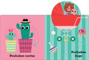 Peekaboo: Love: (An Interactive Board Book for Babies & Toddlers with Mirror & Sliders to Push, Pull, or Turn. Cute Artwork Includes a Strawberry, Rai