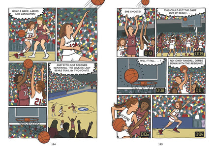 Hoops: A Graphic Novel: (A Middle Grade Novel About Perseverance, Gender Equality, and Teamwork for Kids Ages 8-12 in Grades 3-7)