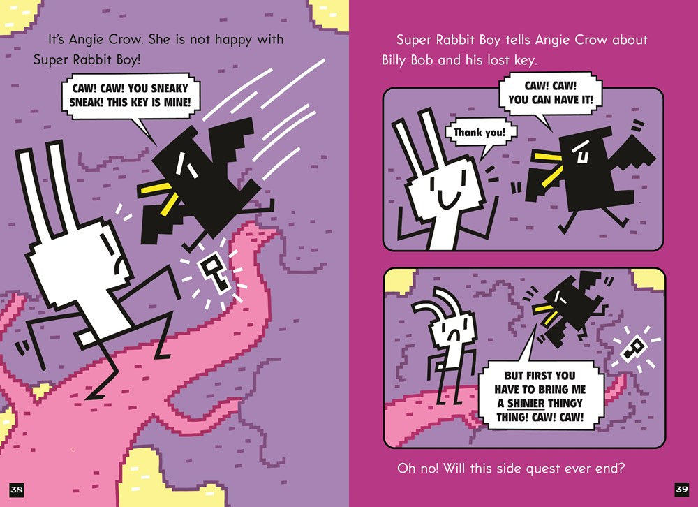 Super Rabbit Boy vs. the Gigabot!: A Branches Book (Press Start! #16)