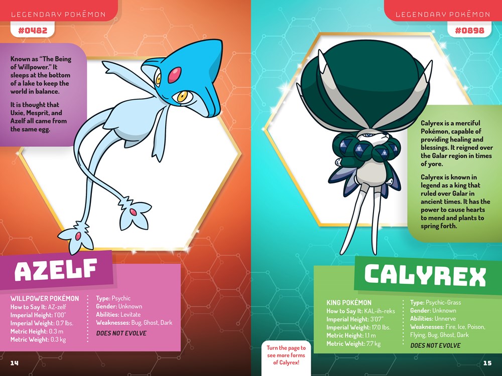 Legendary and Mythical Guidebook: Deluxe Updated Edition (Pokémon)