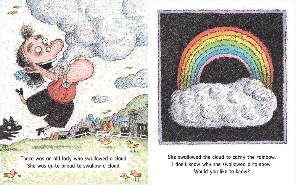 There Was an Old Lady Who Swallowed a Rainbow!