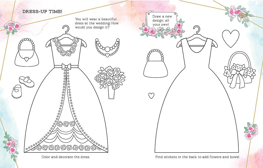 Will You Be My Flower Girl? Activity and Sticker Book
