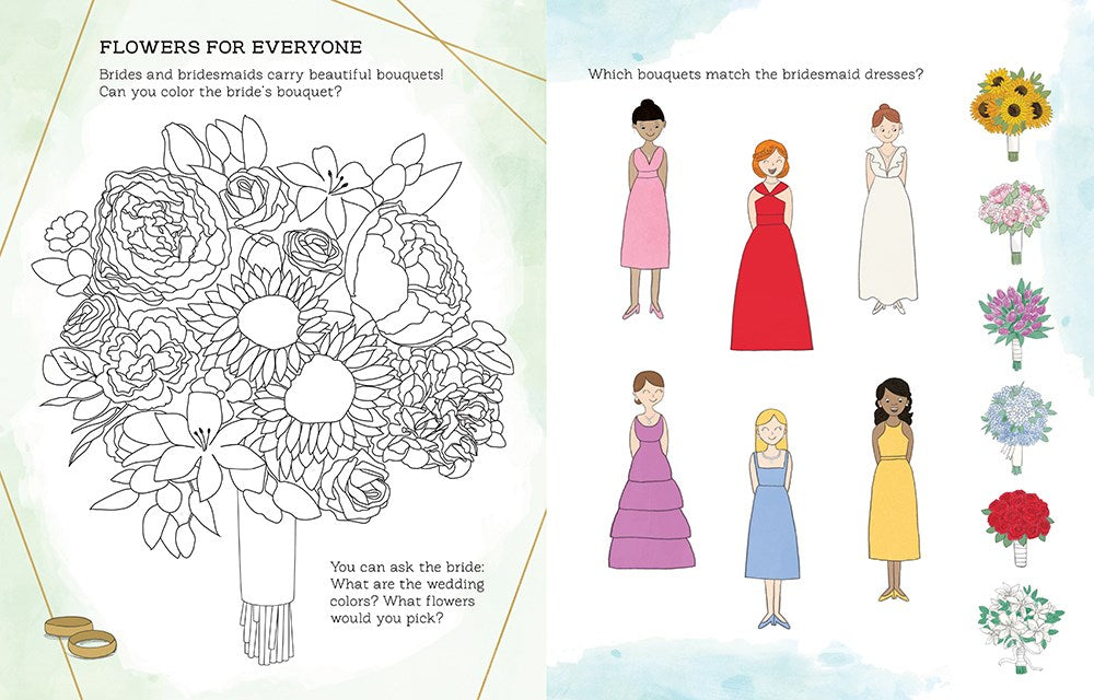 Will You Be My Flower Girl? Activity and Sticker Book