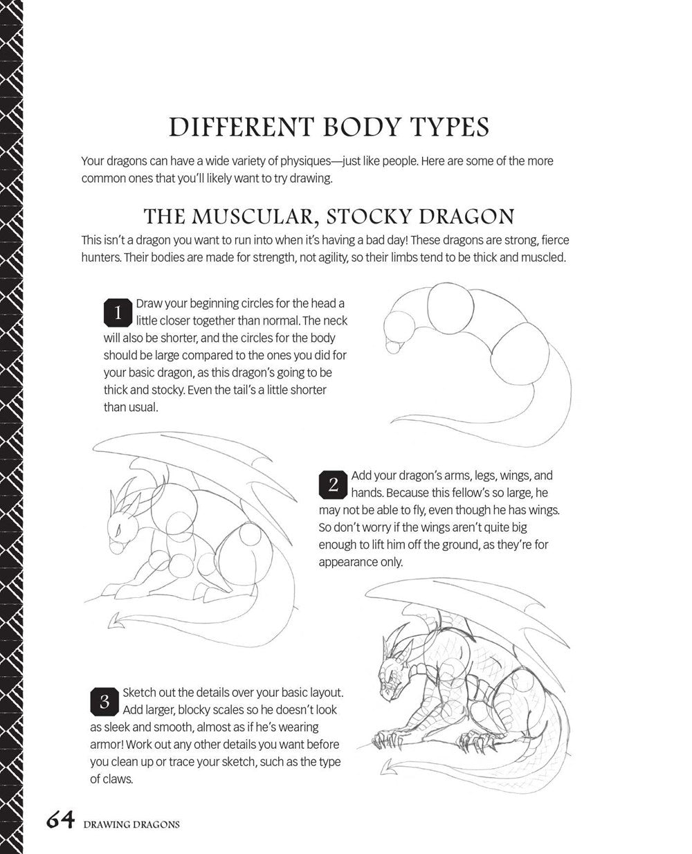 Drawing Dragons: Learn How to Create Fantastic Fire-Breathing Dragons (How to Draw Books)