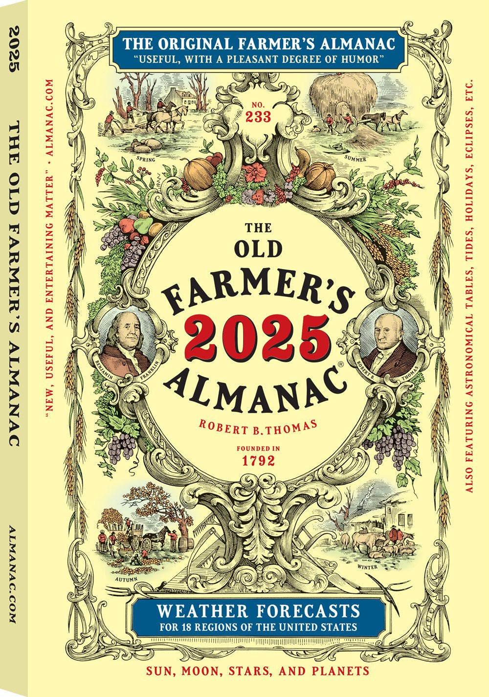 The 2025 Old Farmer's Almanac Trade Edition