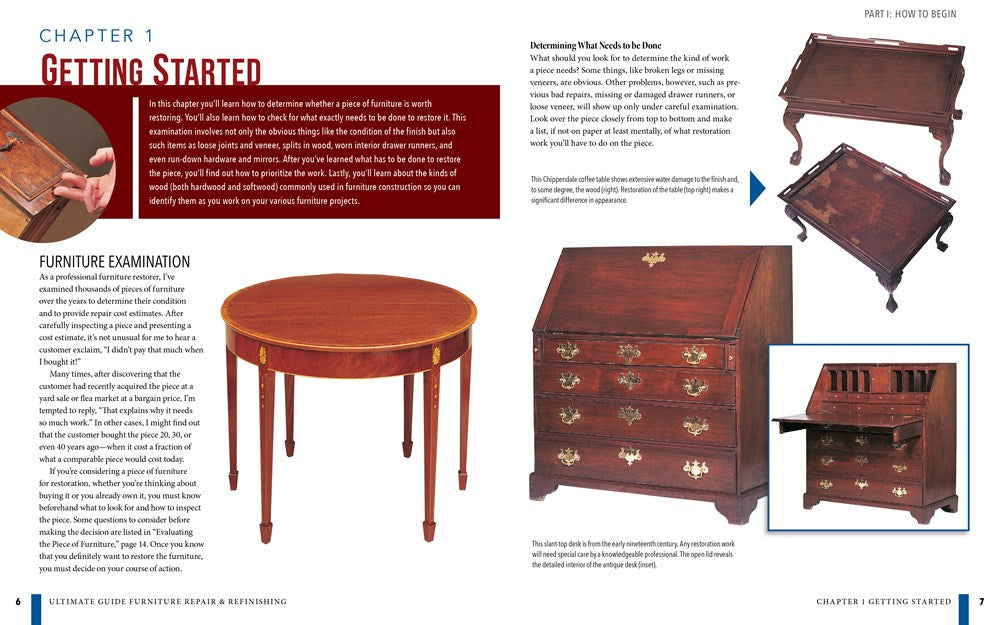 Ultimate Guide to Furniture Refinishing & Repair, 2nd Revised Edition