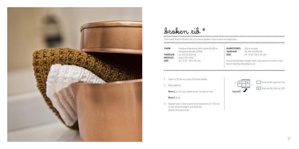 Easy Knit Dishcloths