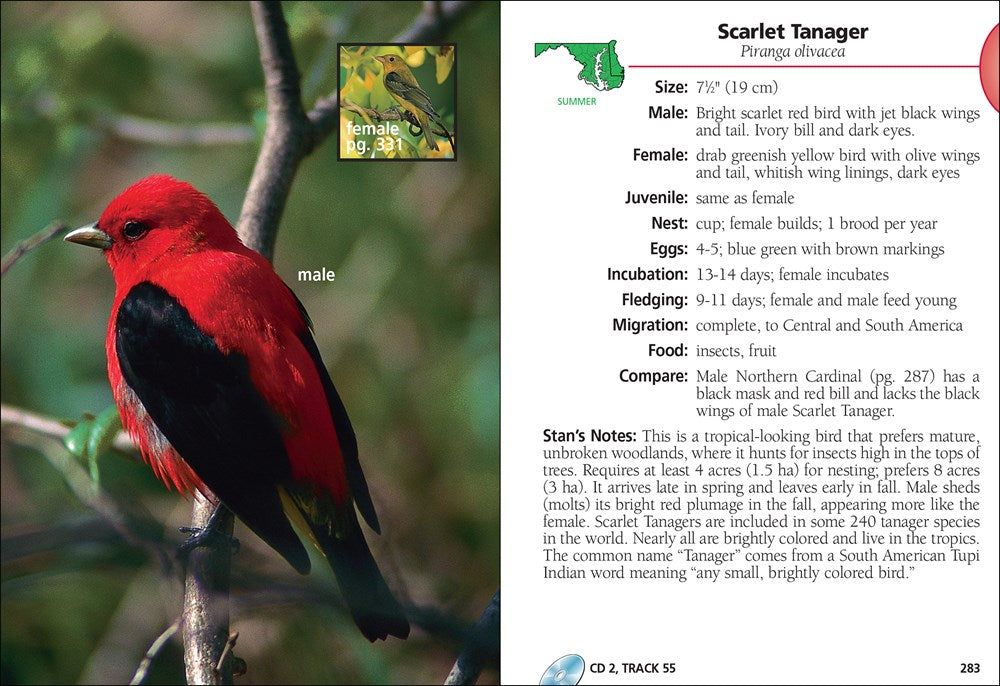 Birds of Maryland & Delaware Field Guide