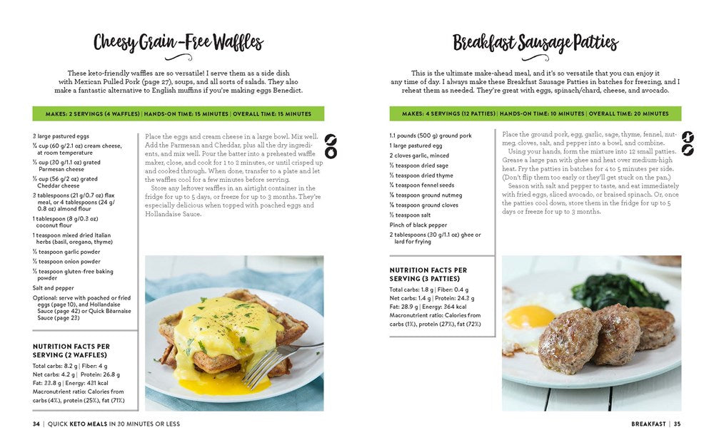 Quick Keto Meals in 30 Minutes or Less